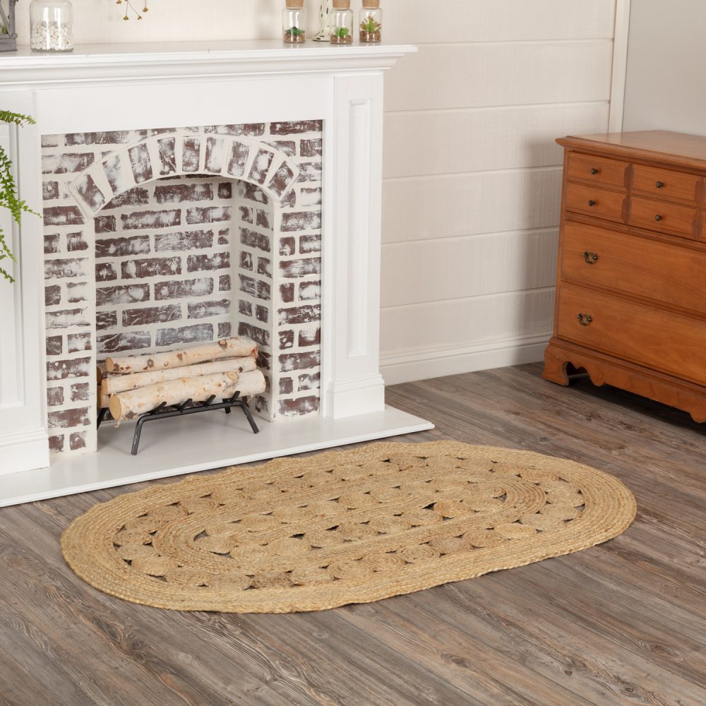 Celeste Jute Rug Oval 36x60