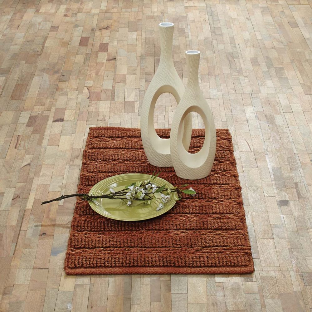 Laila Amber Jute Rug 20x30