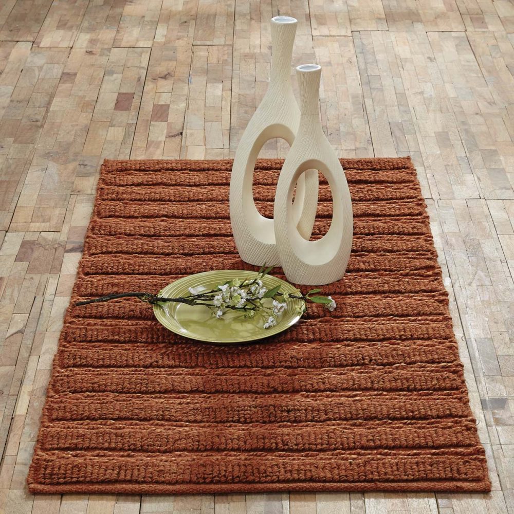 Laila Amber Jute Rug 27x48