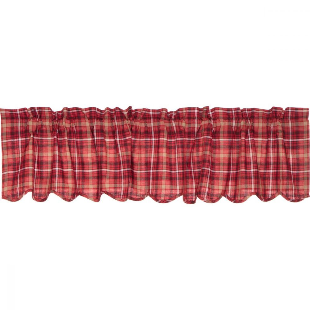 Braxton Scalloped Valance 16x72