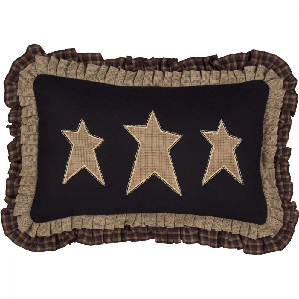 Heritage Farms Primitive Stars Pillow 14x22