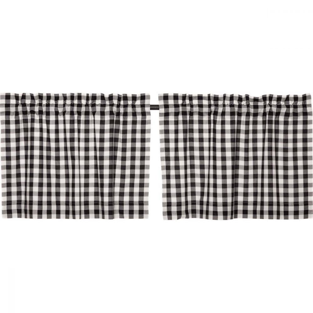 Annie Buffalo Black Check Tier Set of 2 L24xW36