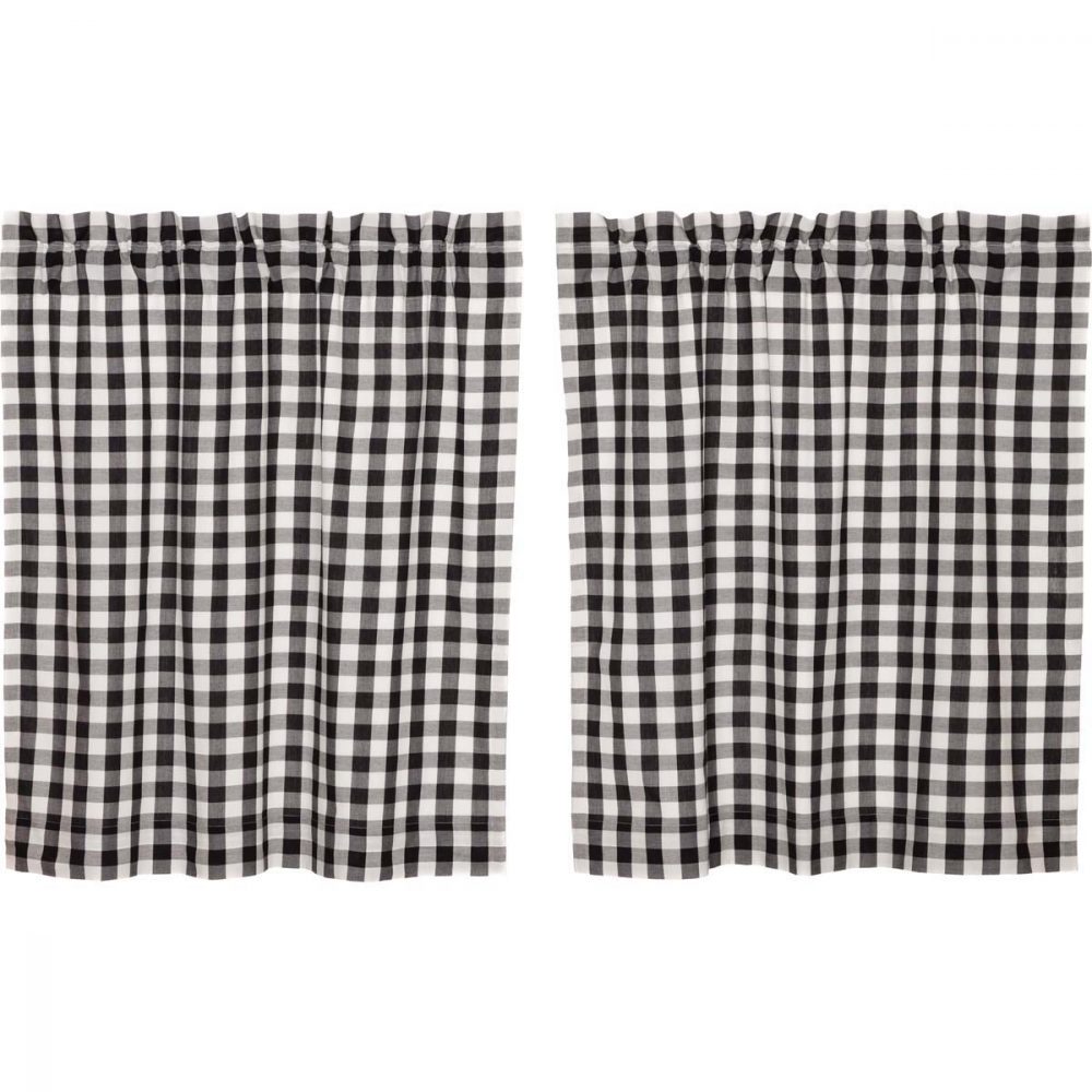 Annie Buffalo Black Check Tier Set of 2 L36xW36