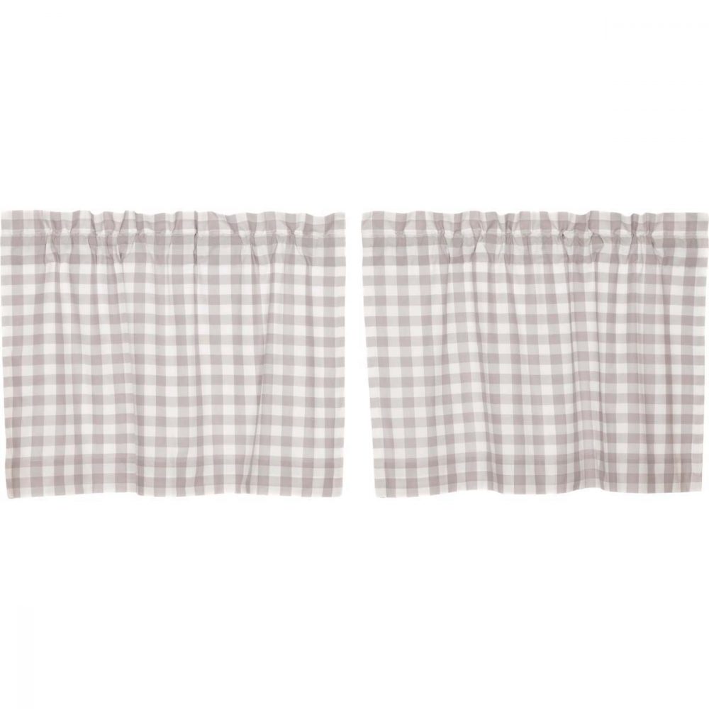 Annie Buffalo Grey Check Tier Set of 2 L24xW36