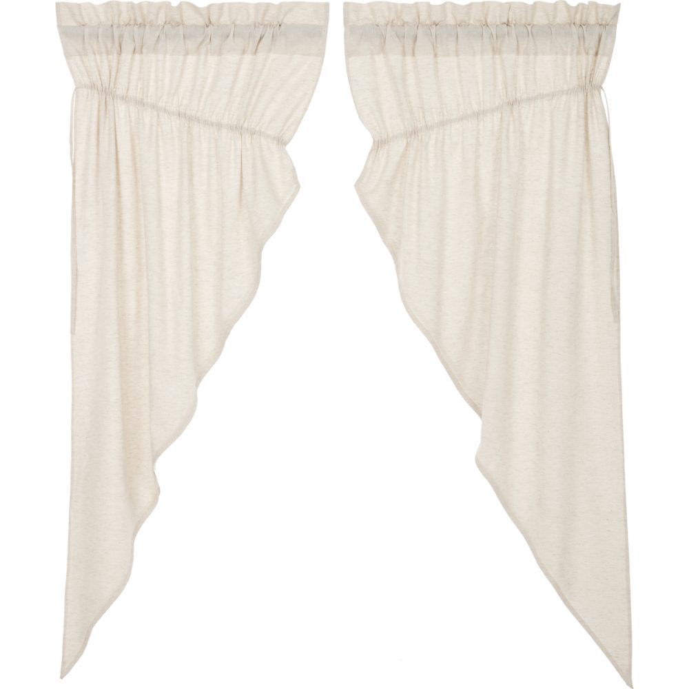 Simple Life Flax Natural Prairie Short Panel Set of 2 63x36x18