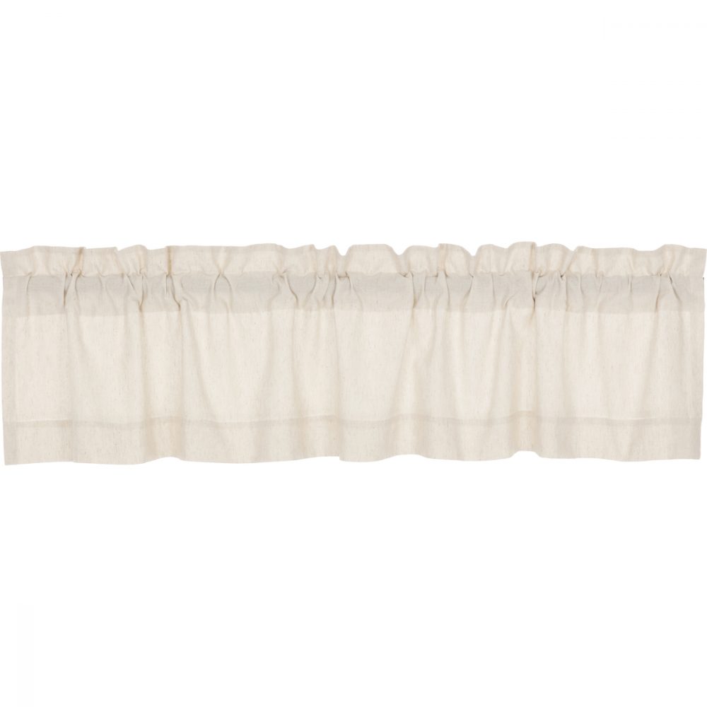 Simple Life Flax Natural Valance 16x72