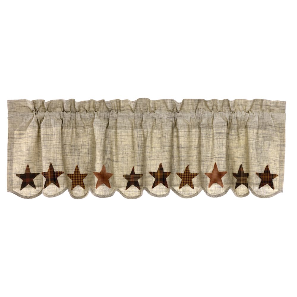 Abilene Star Valance 16x60