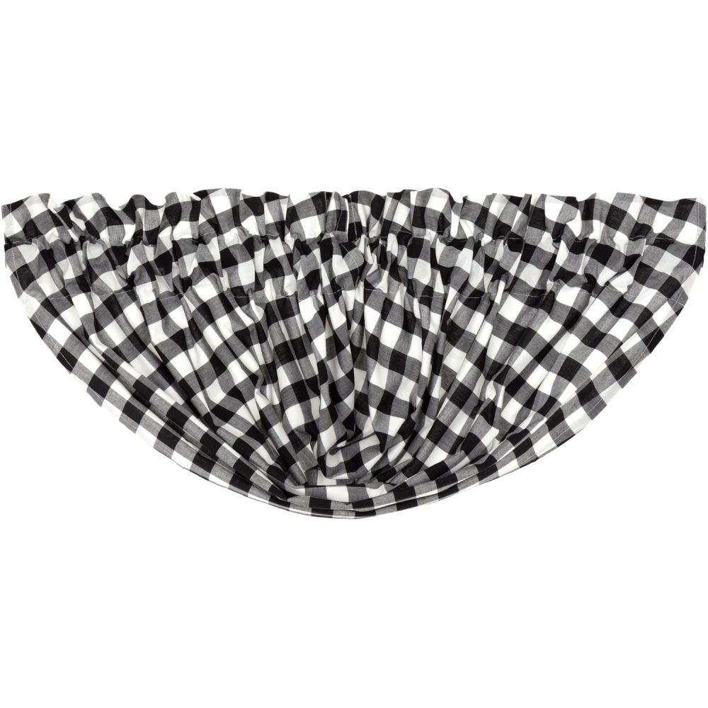 Annie Buffalo Black Check Balloon Valance 15x60