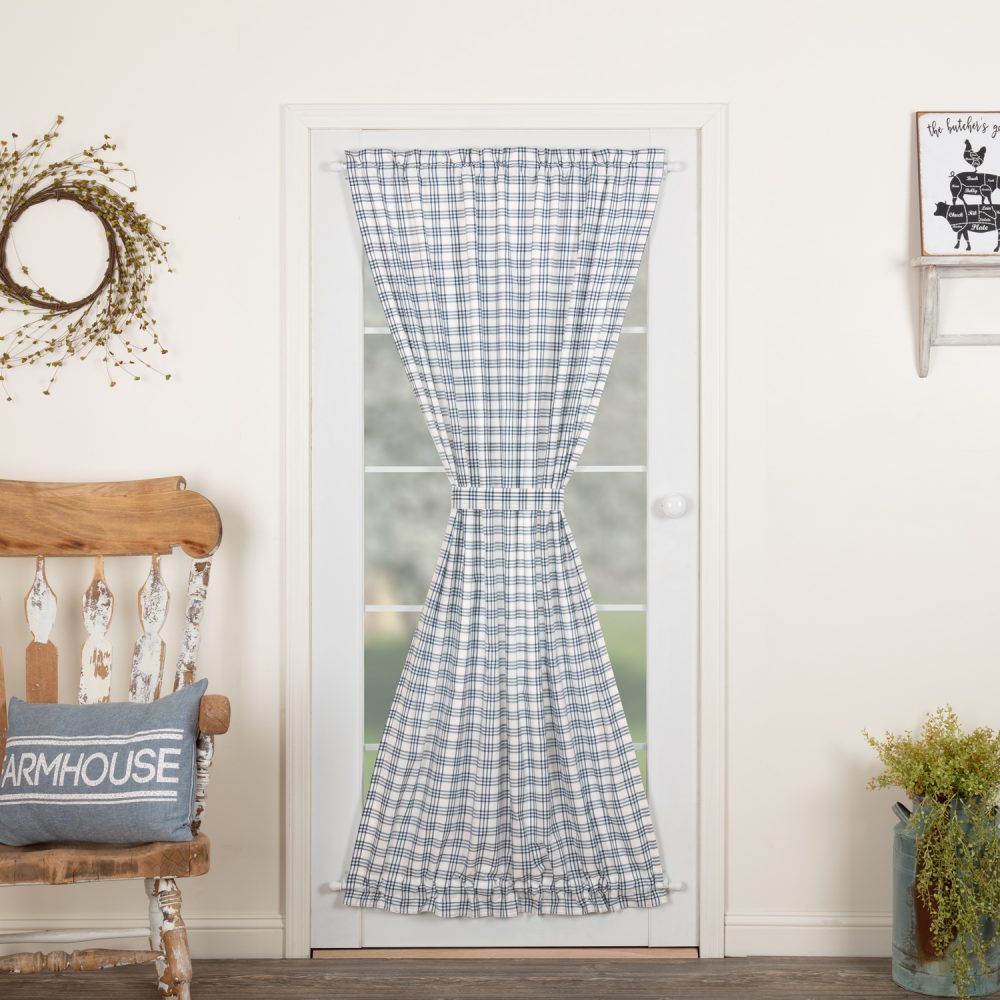 Sawyer Mill Blue Plaid Door Panel 72x40