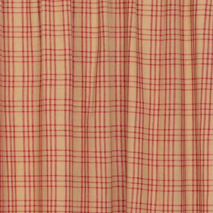 Sawyer Mill Red Plaid Door Panel 72x40