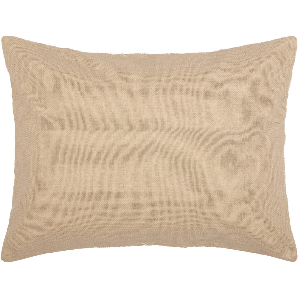 Burlap Vintage Standard Sham 21x27