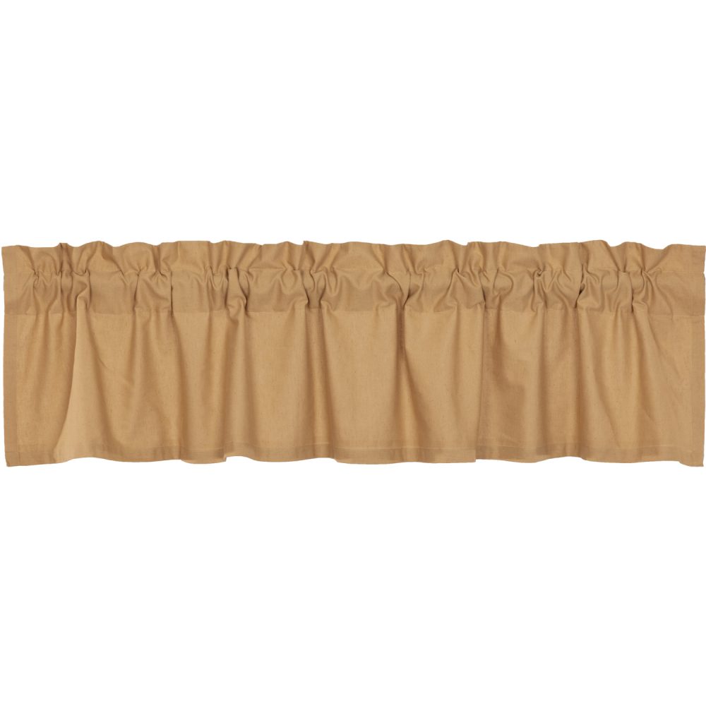 Simple Life Flax Khaki Valance 16x72