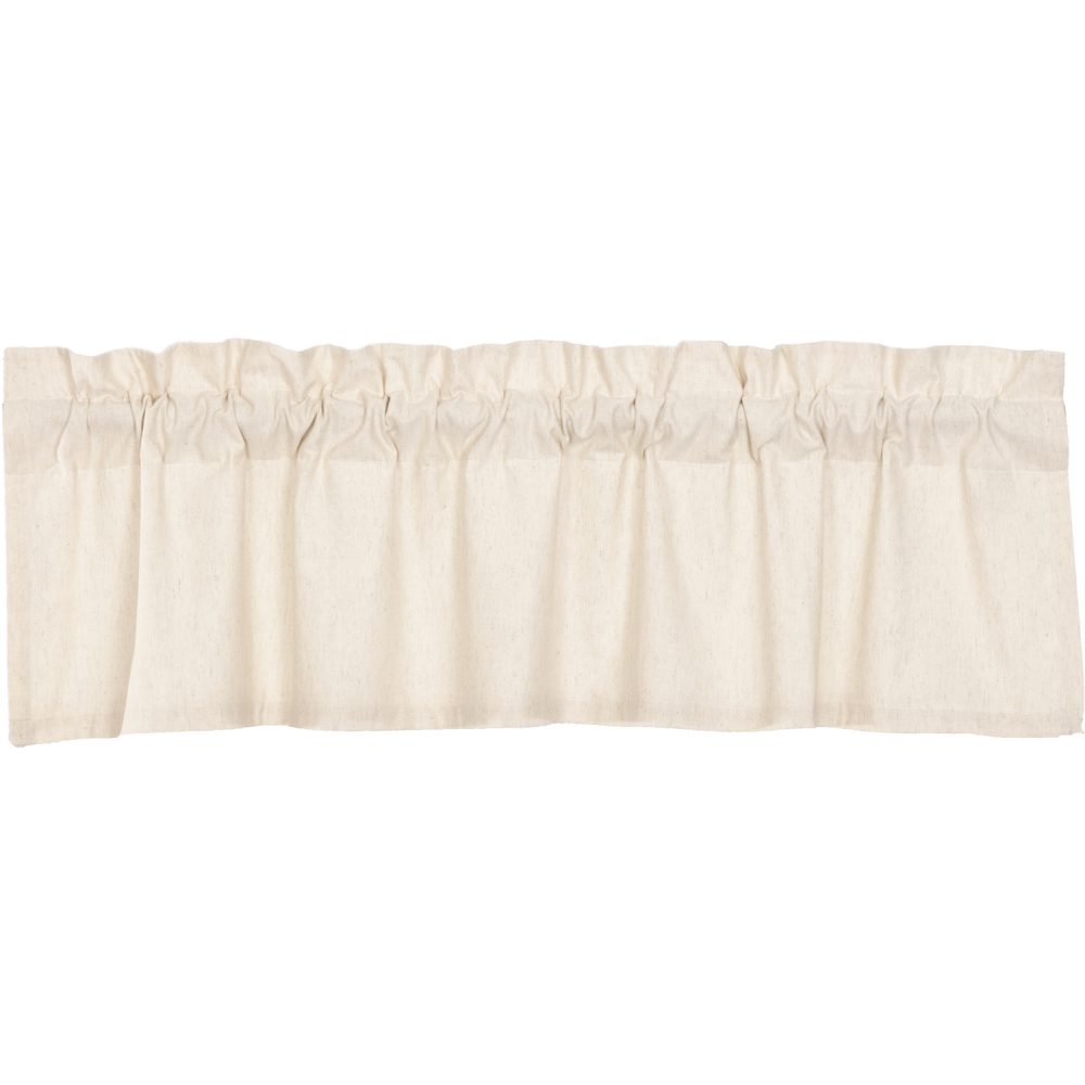 Simple Life Flax Natural Valance 16x60