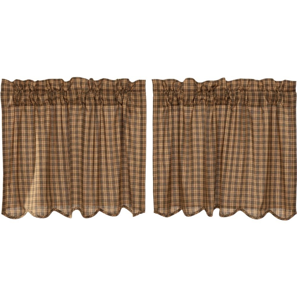 Cedar Ridge Tier Scalloped Set of 2 24x36