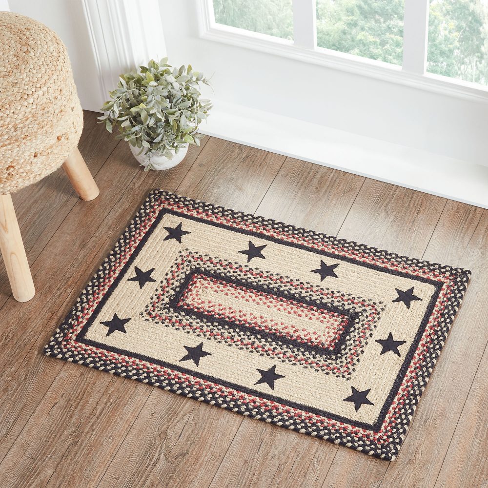 Colonial Star Jute Rug Rect 20x30