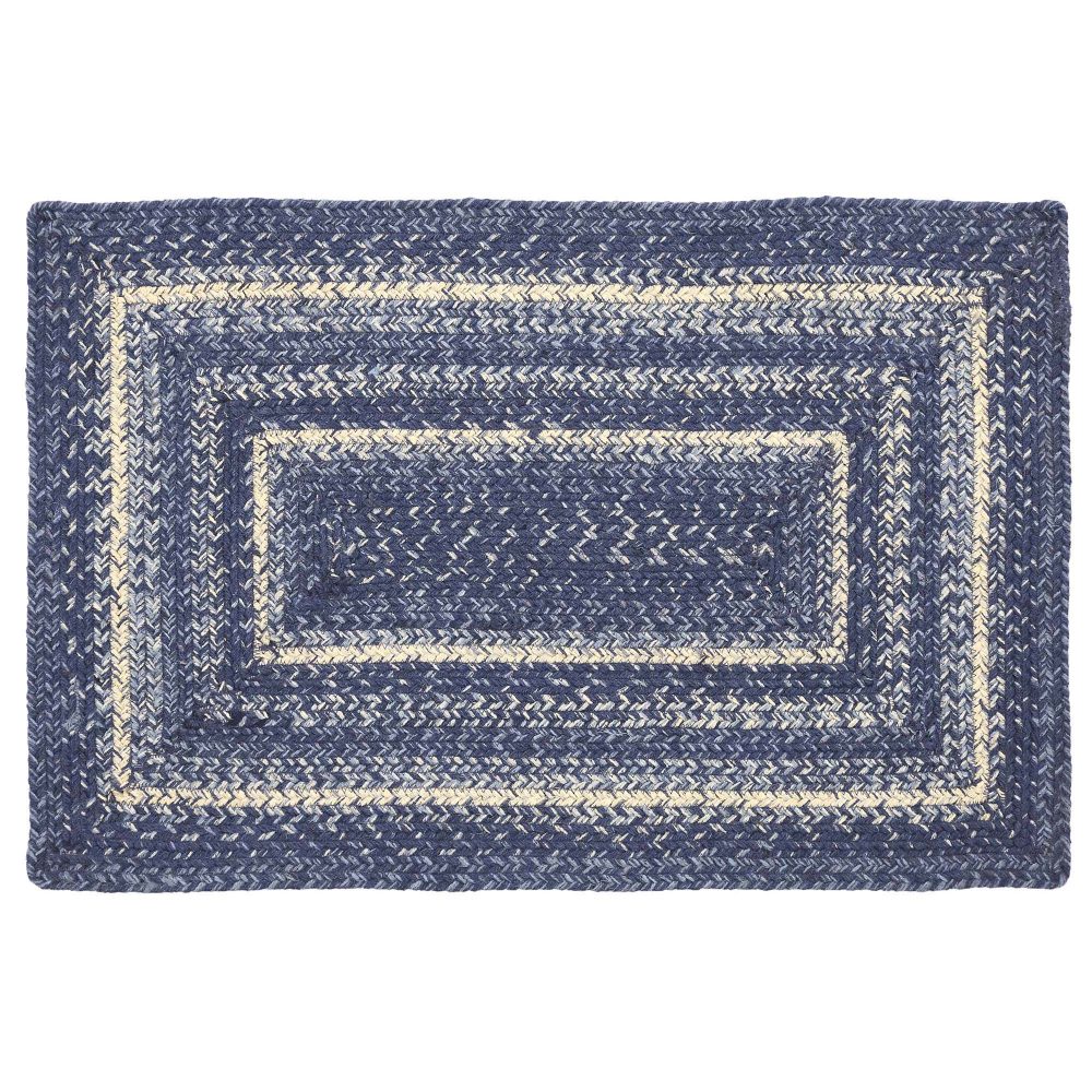 Great Falls Blue Jute Rug Rect 20x30