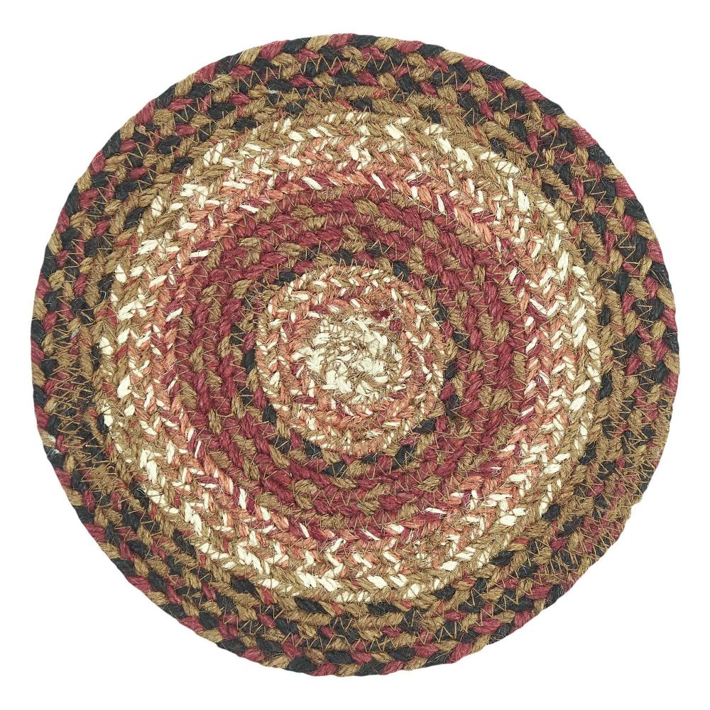 Ginger Spice Jute Trivet 8