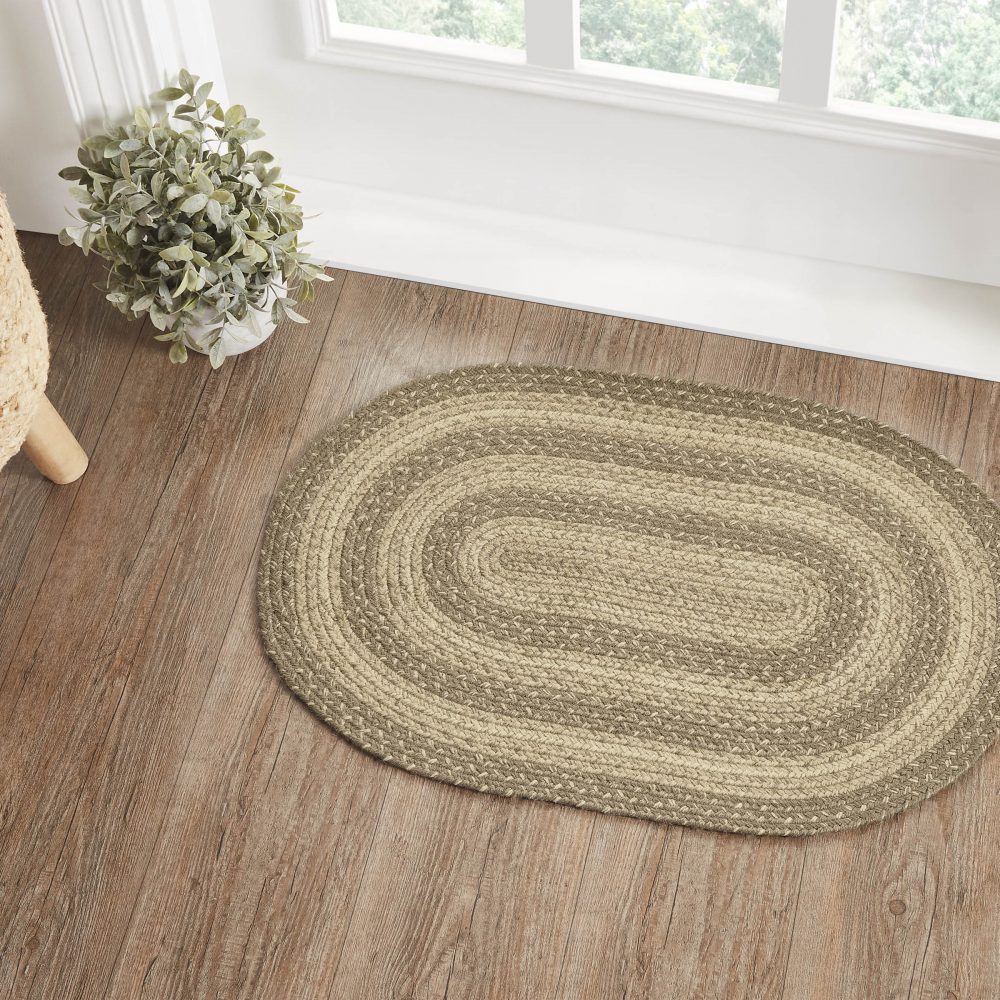 Cobblestone Jute Rug Oval 20x30