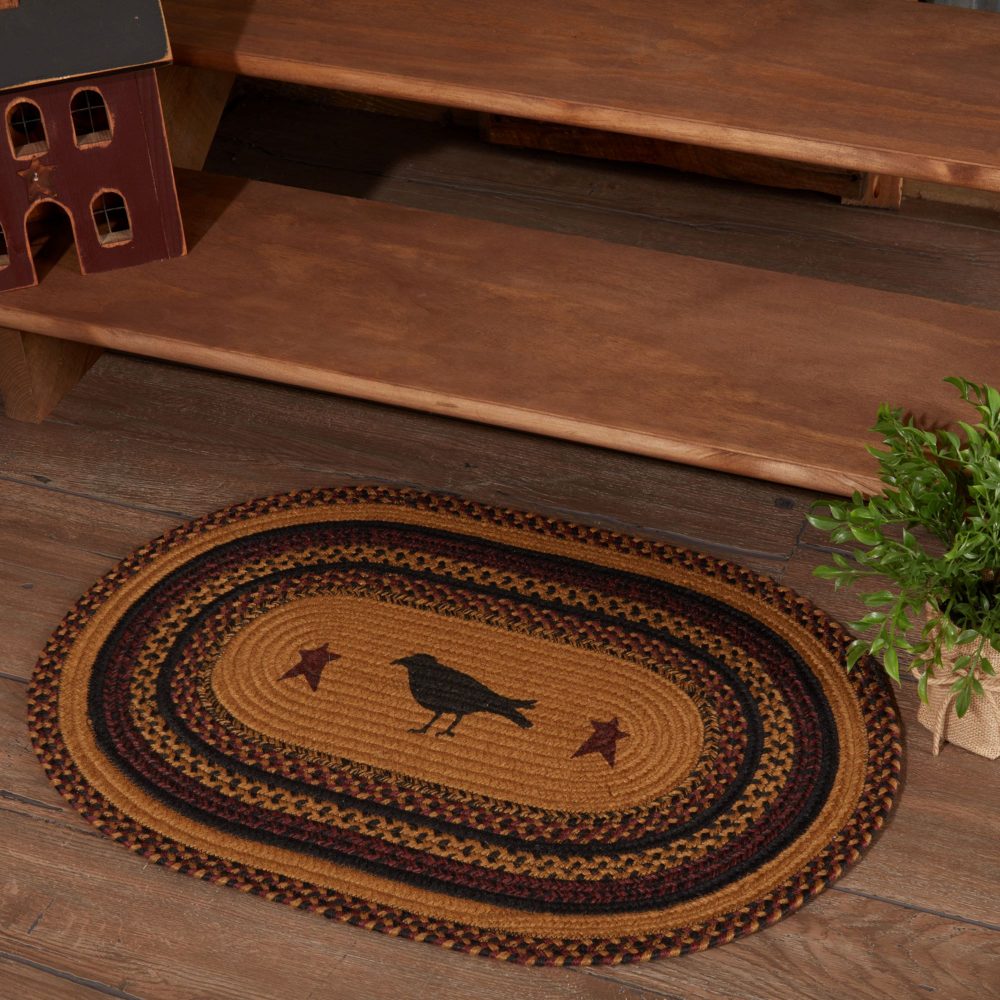 Heritage Farms Crow Jute Rug Oval 20x30