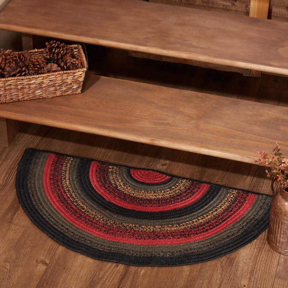 Cumberland Jute Rug Half Circle 16.5x33