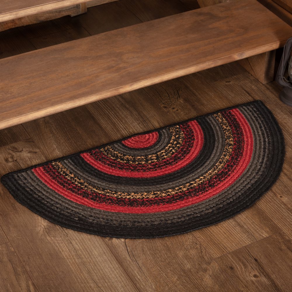 Cumberland Jute Rug Half Circle 16.5x33