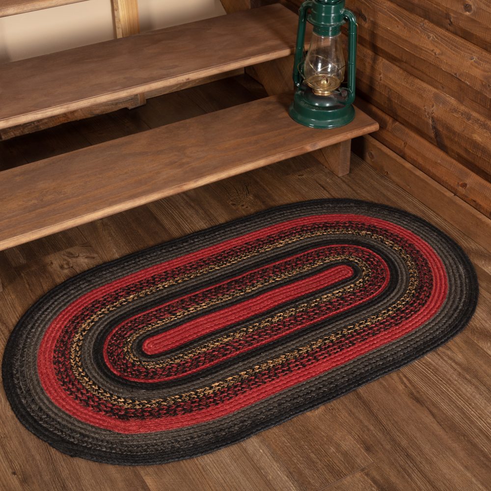 Cumberland Jute Rug Oval w/ Pad 27x48