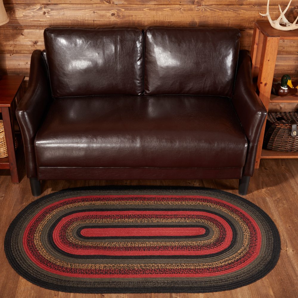 Cumberland Jute Rug Oval w/ Pad 36x60