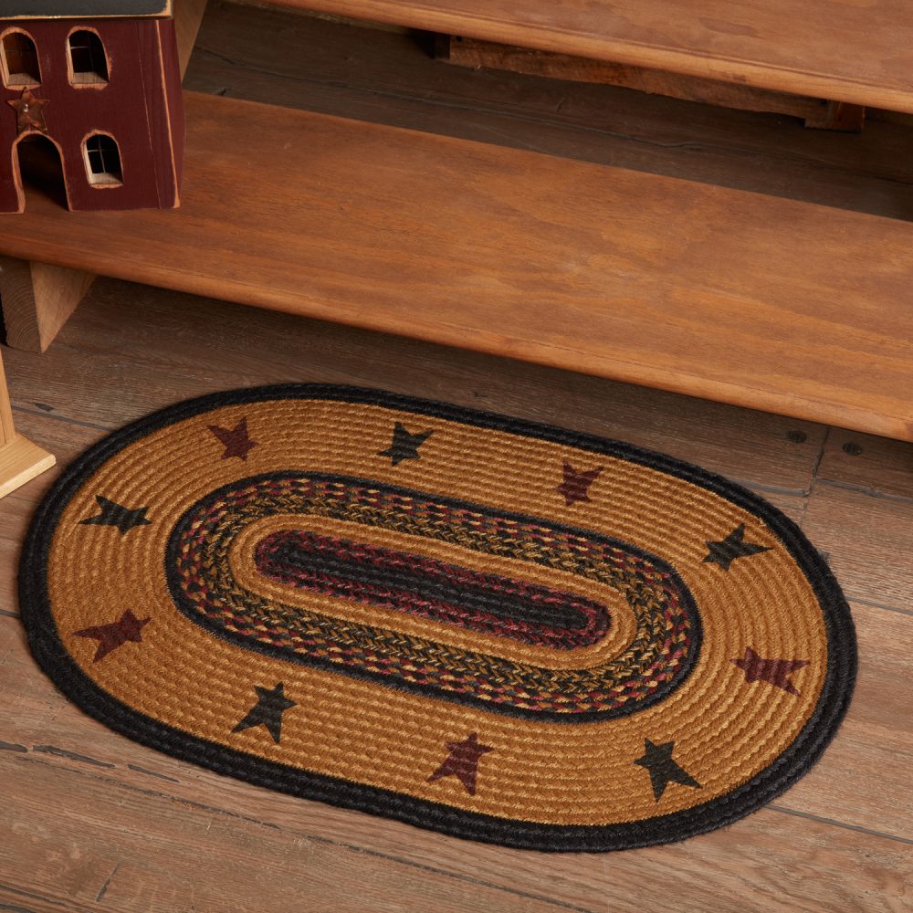 Heritage Farms Star Jute Rug Oval 20x30