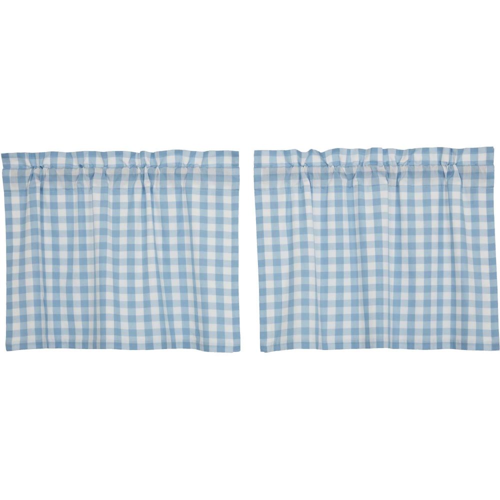 Annie Buffalo Blue Check Tier Set of 2 L24xW36