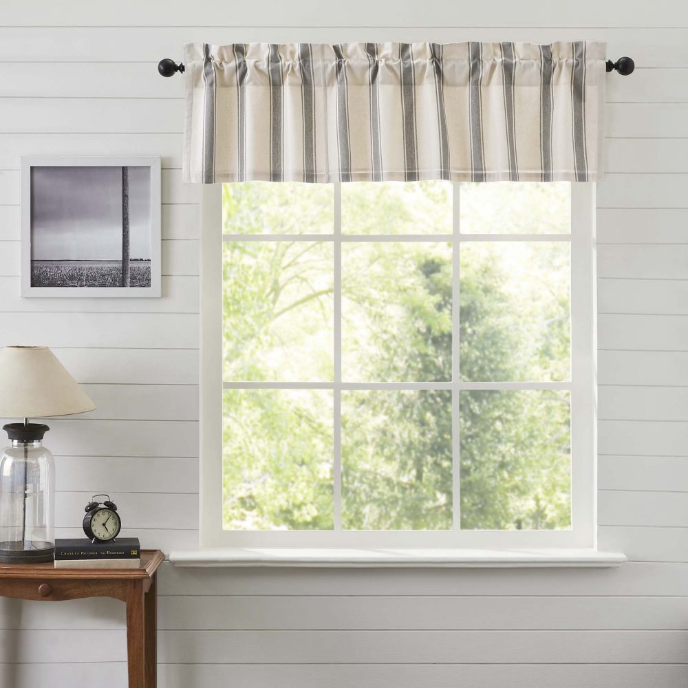 Grace Grain Sack Stripe Valance 16x60