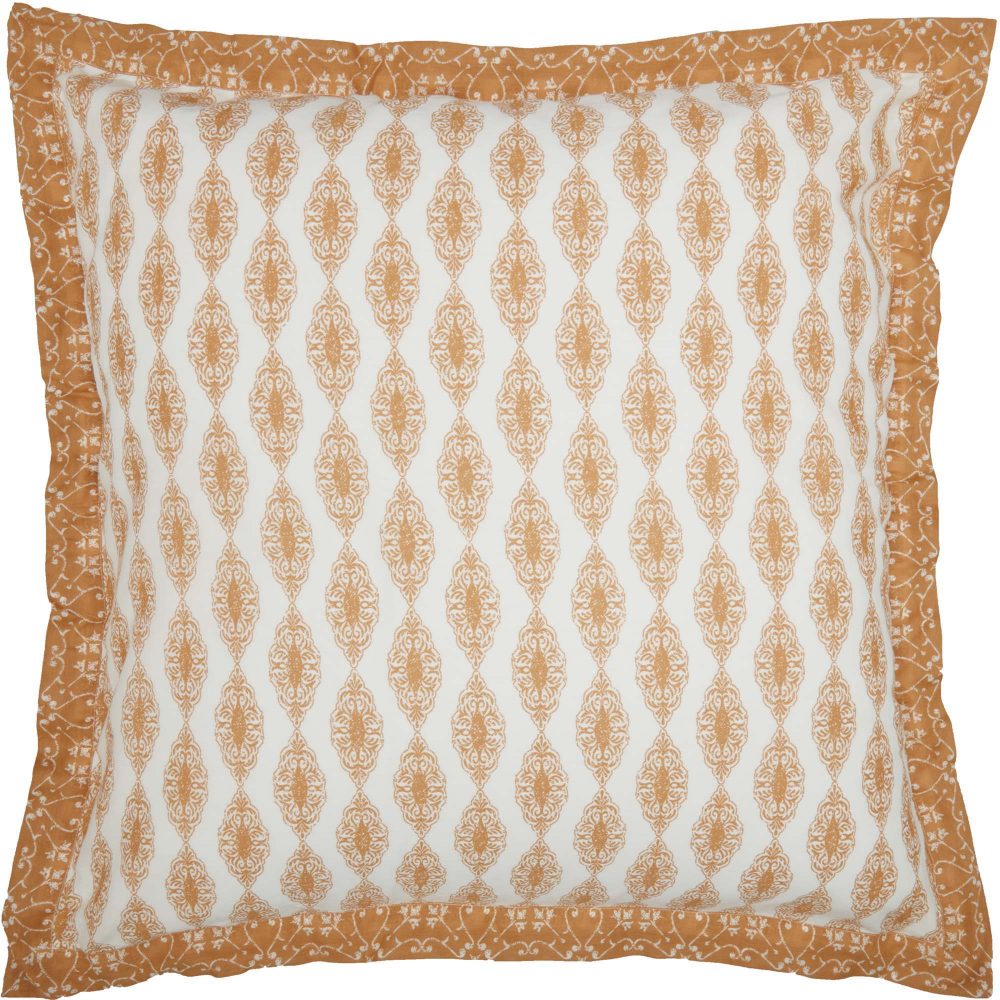 Avani Gold Fabric Euro Sham 26x26