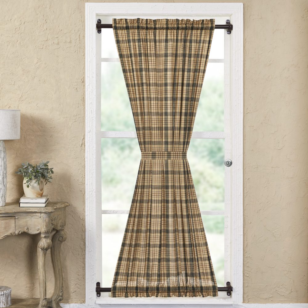 Cider Mill Plaid Door Panel 72x40