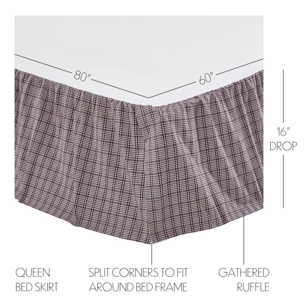 Florette Queen Bed Skirt 60x80x16