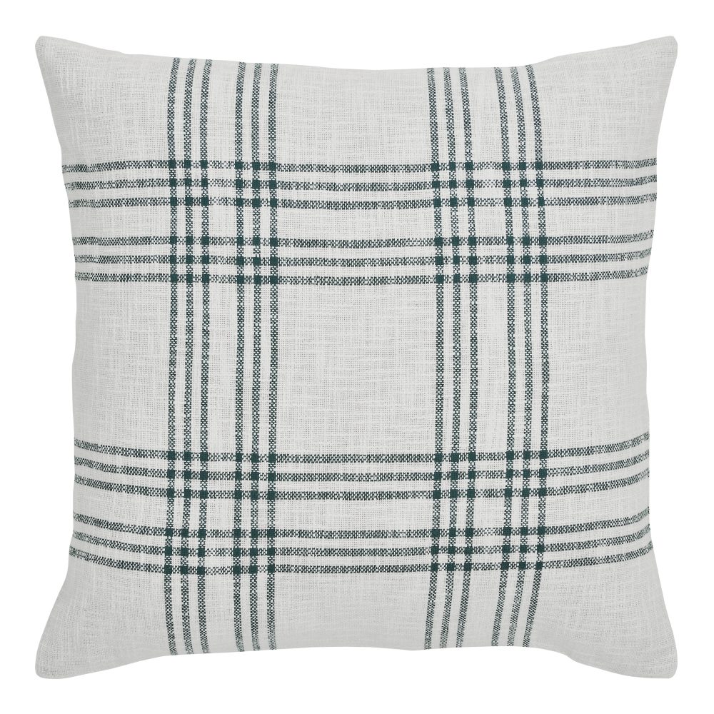 Pine Grove Plaid Fabric Euro Sham 26x26