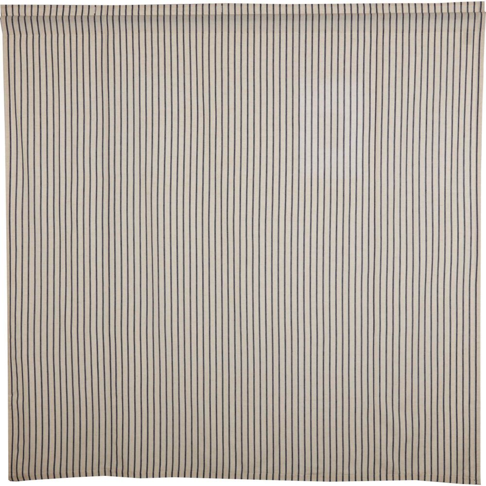 Kaila Ticking Stripe Shower Curtain 72x72