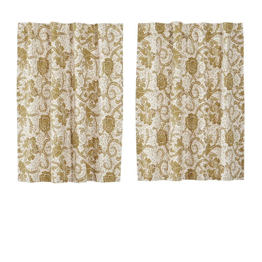 Dorset Gold Floral Tier Set of 2 L36xW36