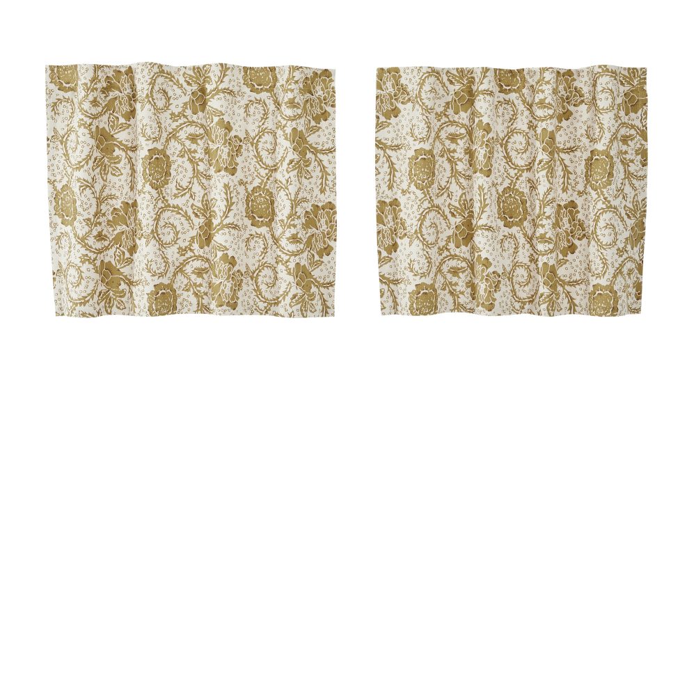 Dorset Gold Floral Tier Set of 2 L24xW36