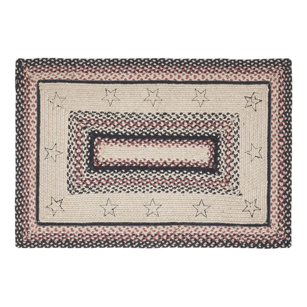 Colonial Star Jute Rug Rect 24x36