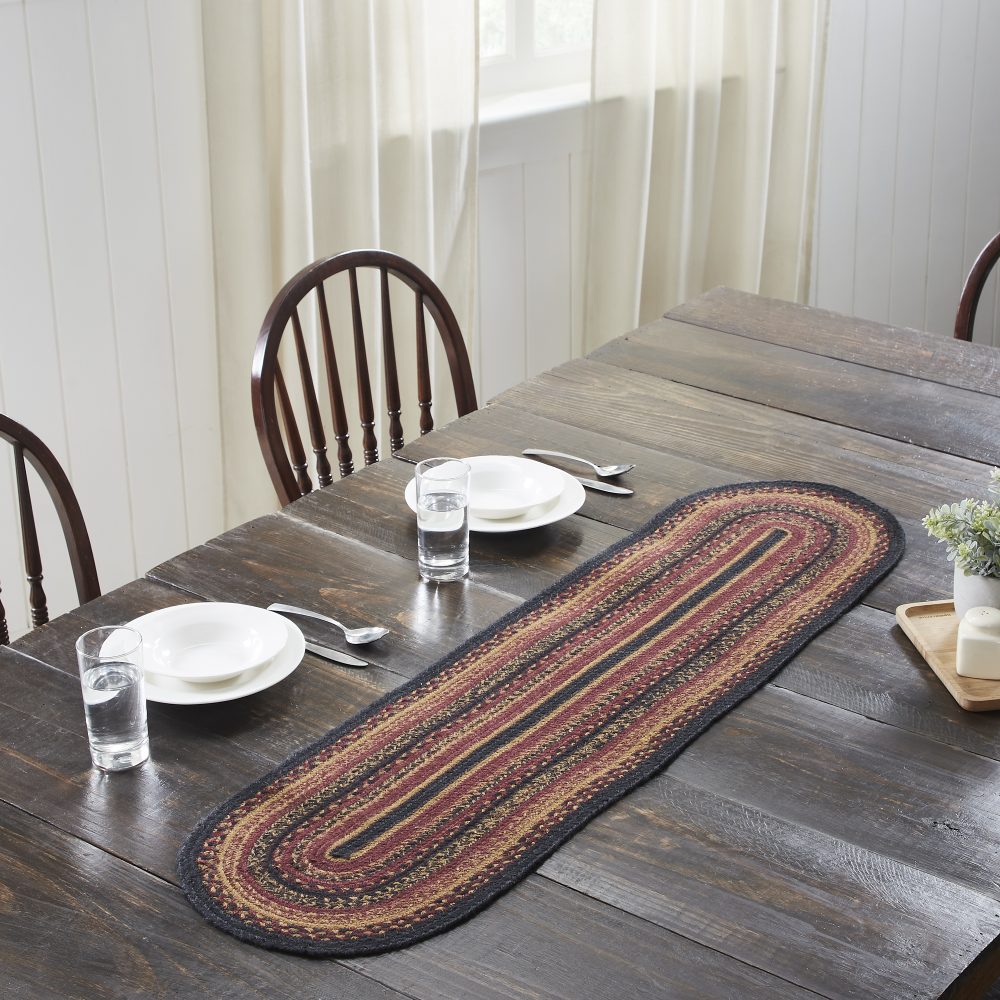 Heritage Farms Jute Oval Runner 13x48