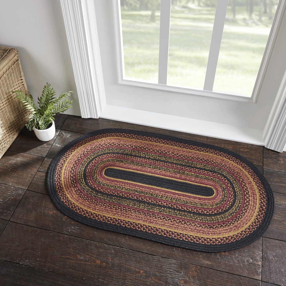 Heritage Farms Jute Rug Oval w/ Pad 27x48