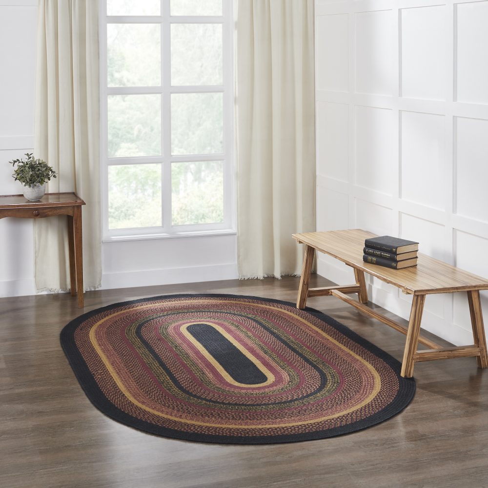 Heritage Farms Jute Rug Oval w/ Pad 60x96