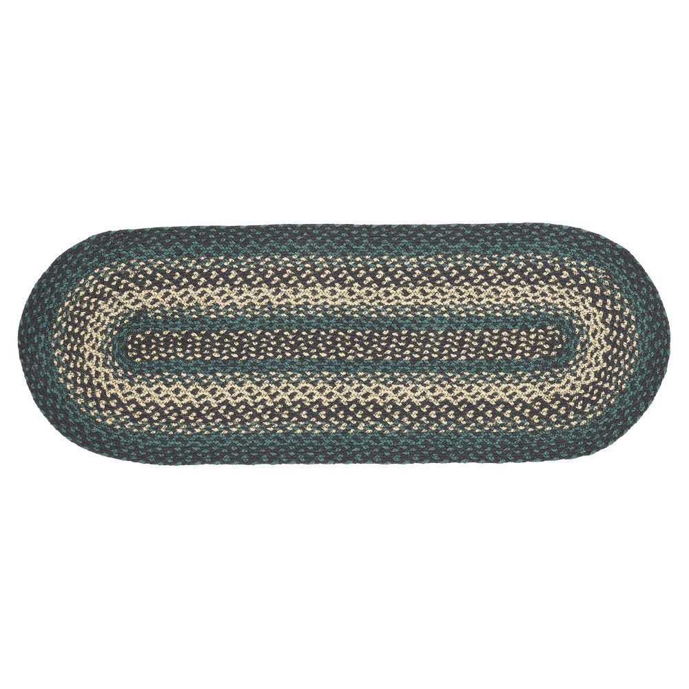 Pine Grove Jute Oval Runner 13x36