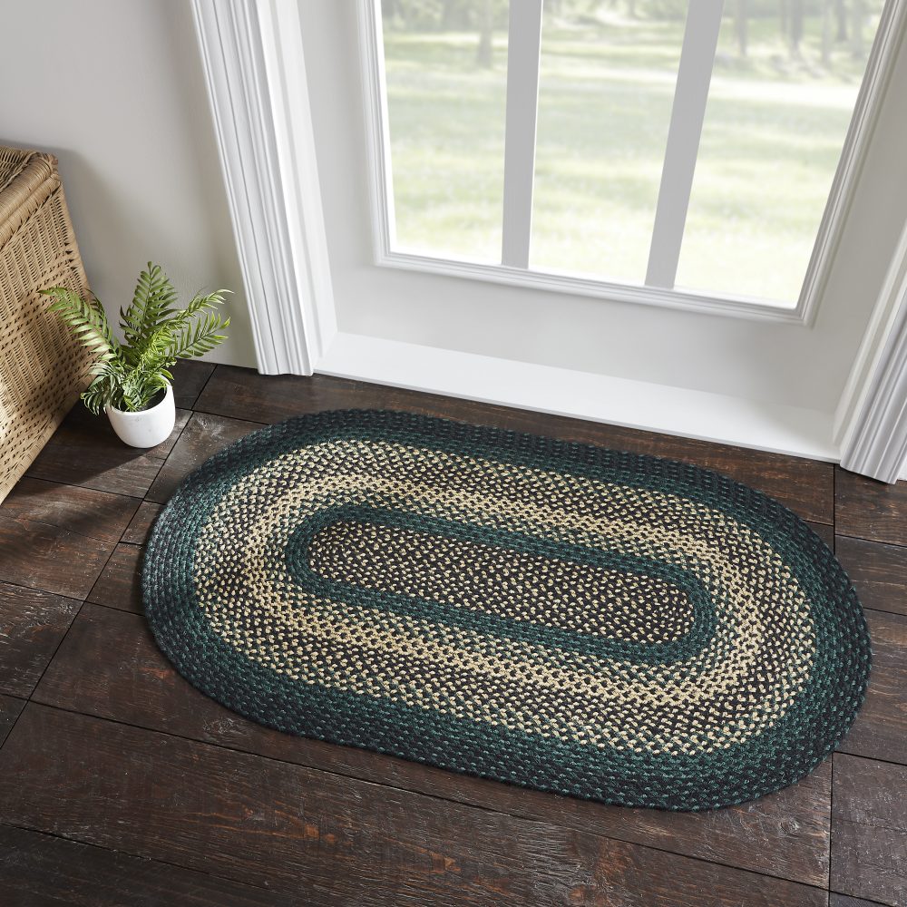 Pine Grove Jute Rug Oval w/ Pad 27x48