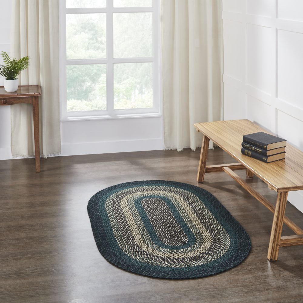 Pine Grove Jute Rug Oval w/ Pad 36x60