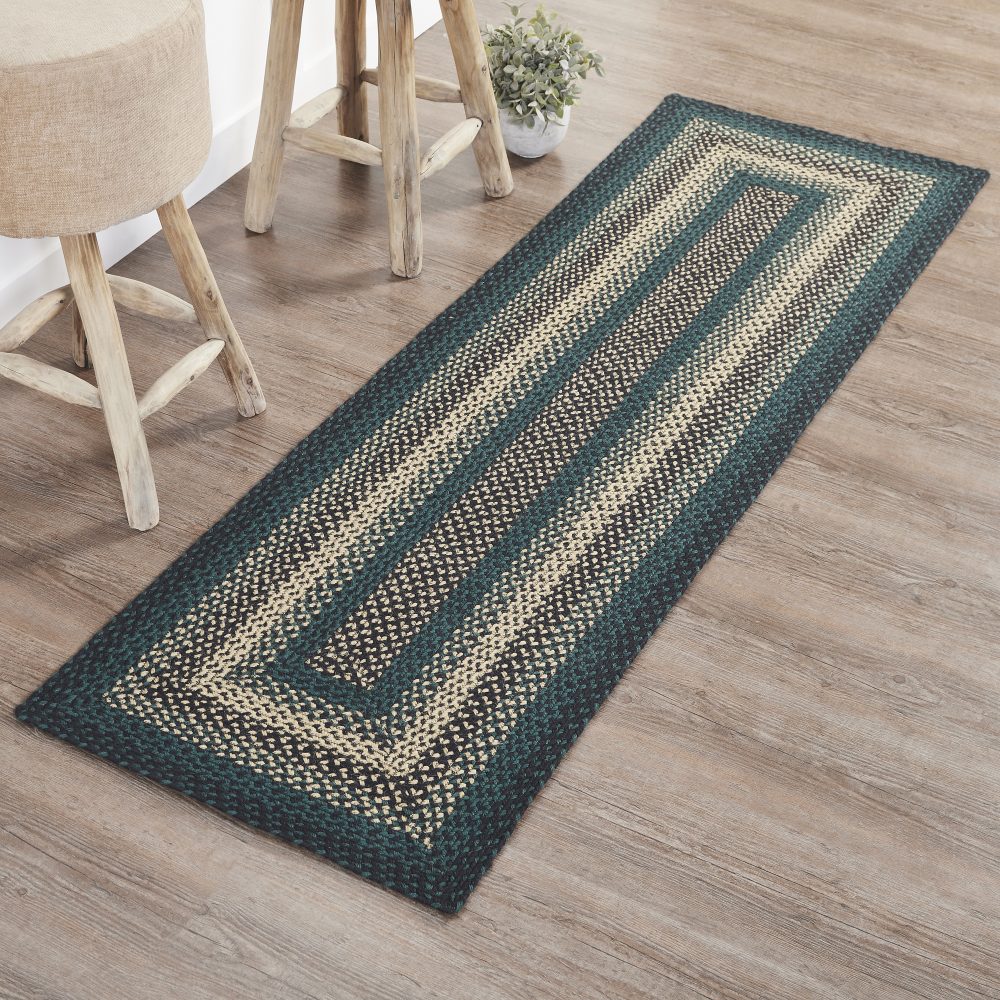 Pine Grove Jute Rug/Runner Rect w/ Pad 24x78