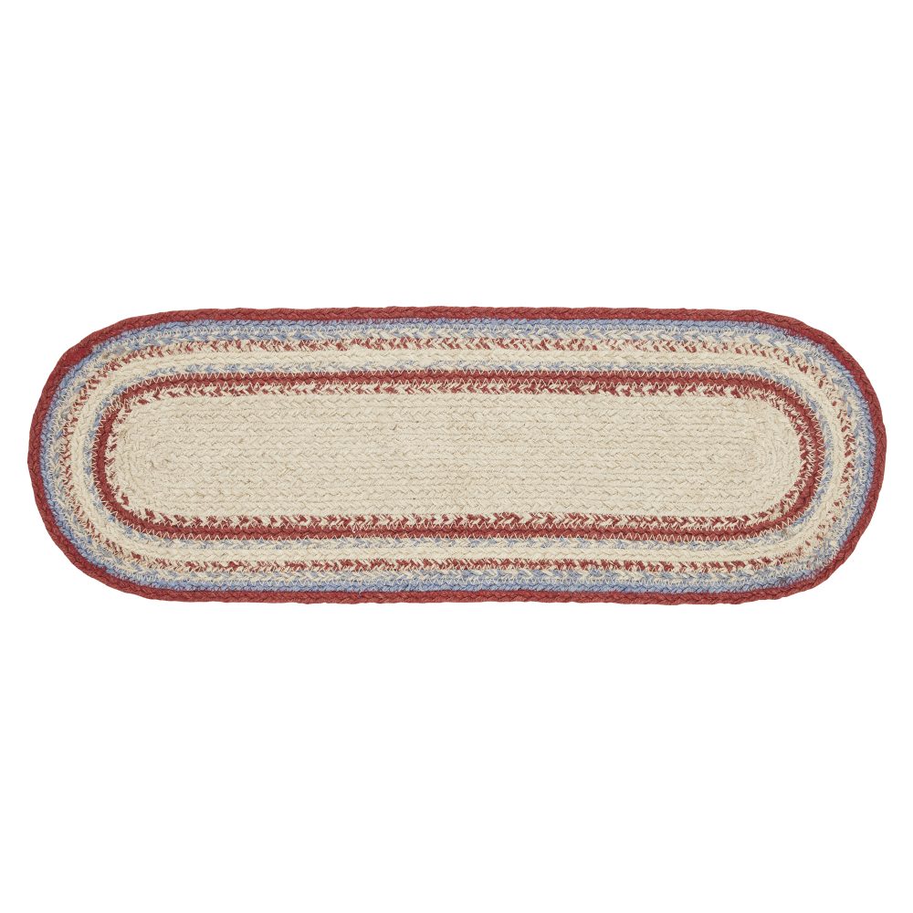 Celebration Jute Oval Runner 8x24