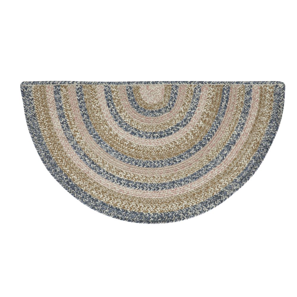 Kaila Jute Rug Half Circle 19.5x36