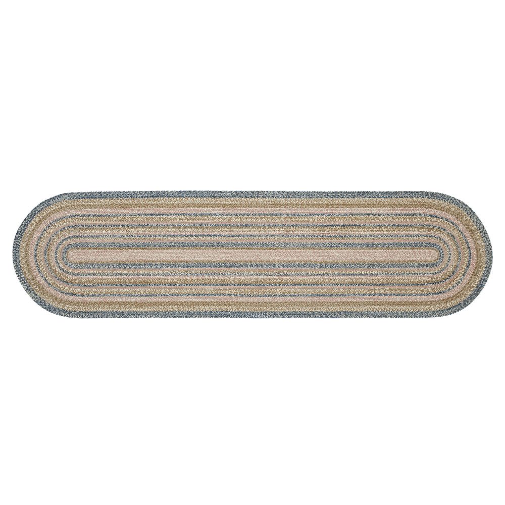 Kaila Jute Rug/Runner Oval w/ Pad 24x96