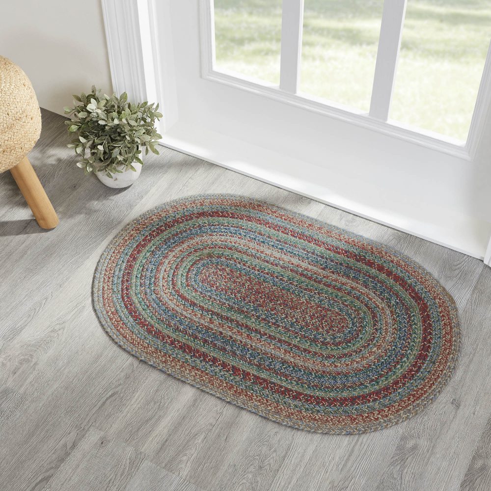 Multi Jute Rug Oval 24x36