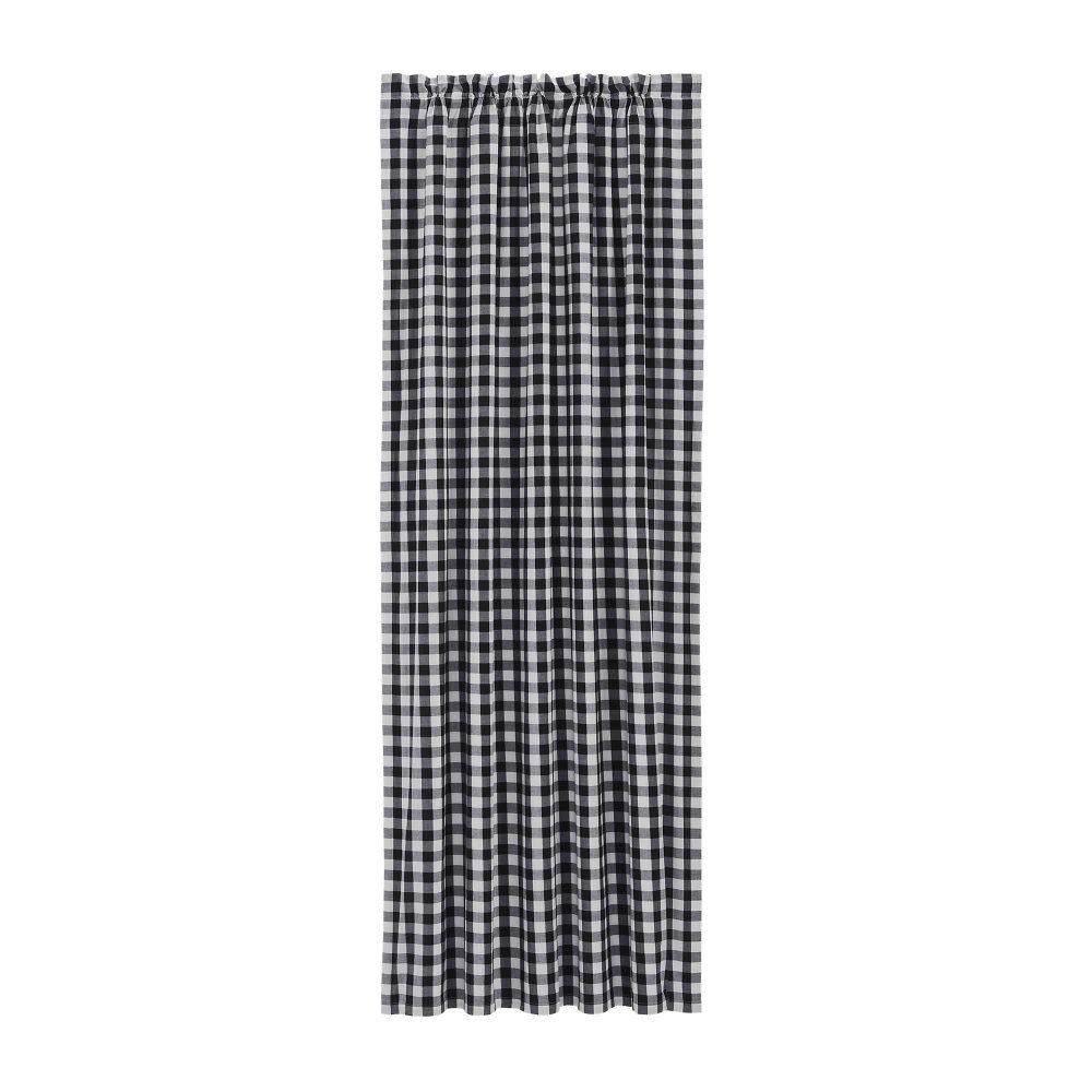 Annie Buffalo Black Check Blackout Panel 84x50